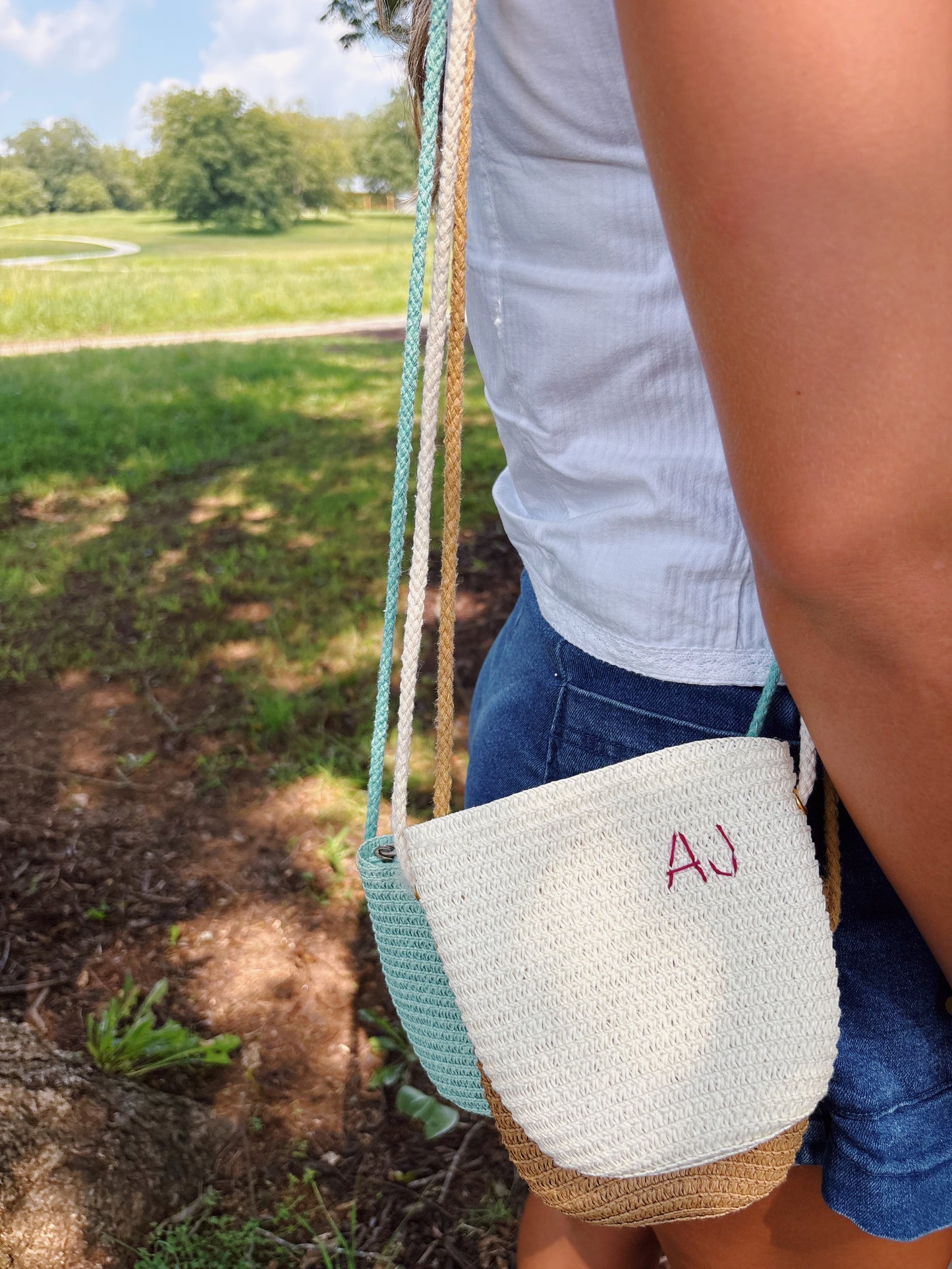 Shelli Woven Crossbody
